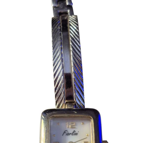 Fiorlini Ladies Watch New Battery Tank styled Silver toned Minimalist Art Deco - Picture 4 of 9